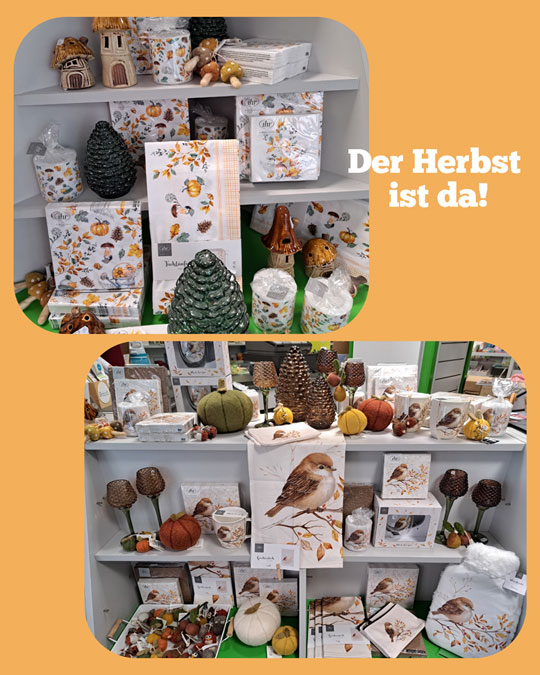 Herbstliche Dekoration